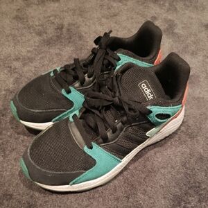 Adidas cloud foam adiprene teal 7.5 retro sneakers